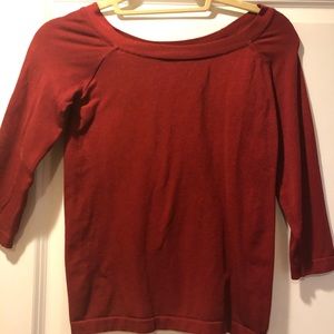 Wolford red top size Small